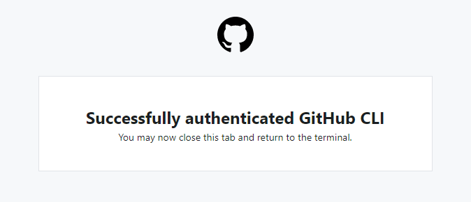GitHub CLI 認証手順 2